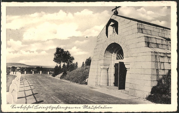 Prentbriefkaart Heinrichsgrun Mausoleum